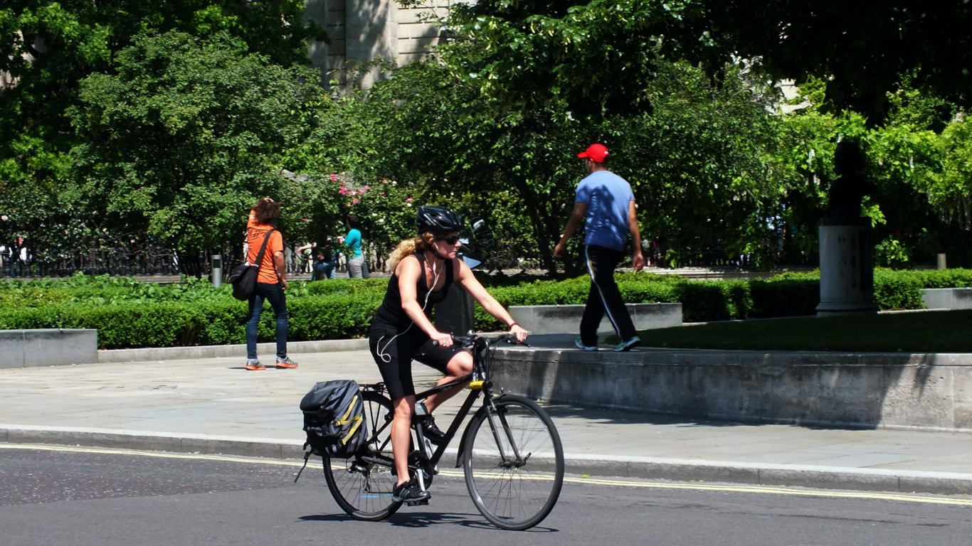 St Paul&#039;s Cyclist by Waterford_Man