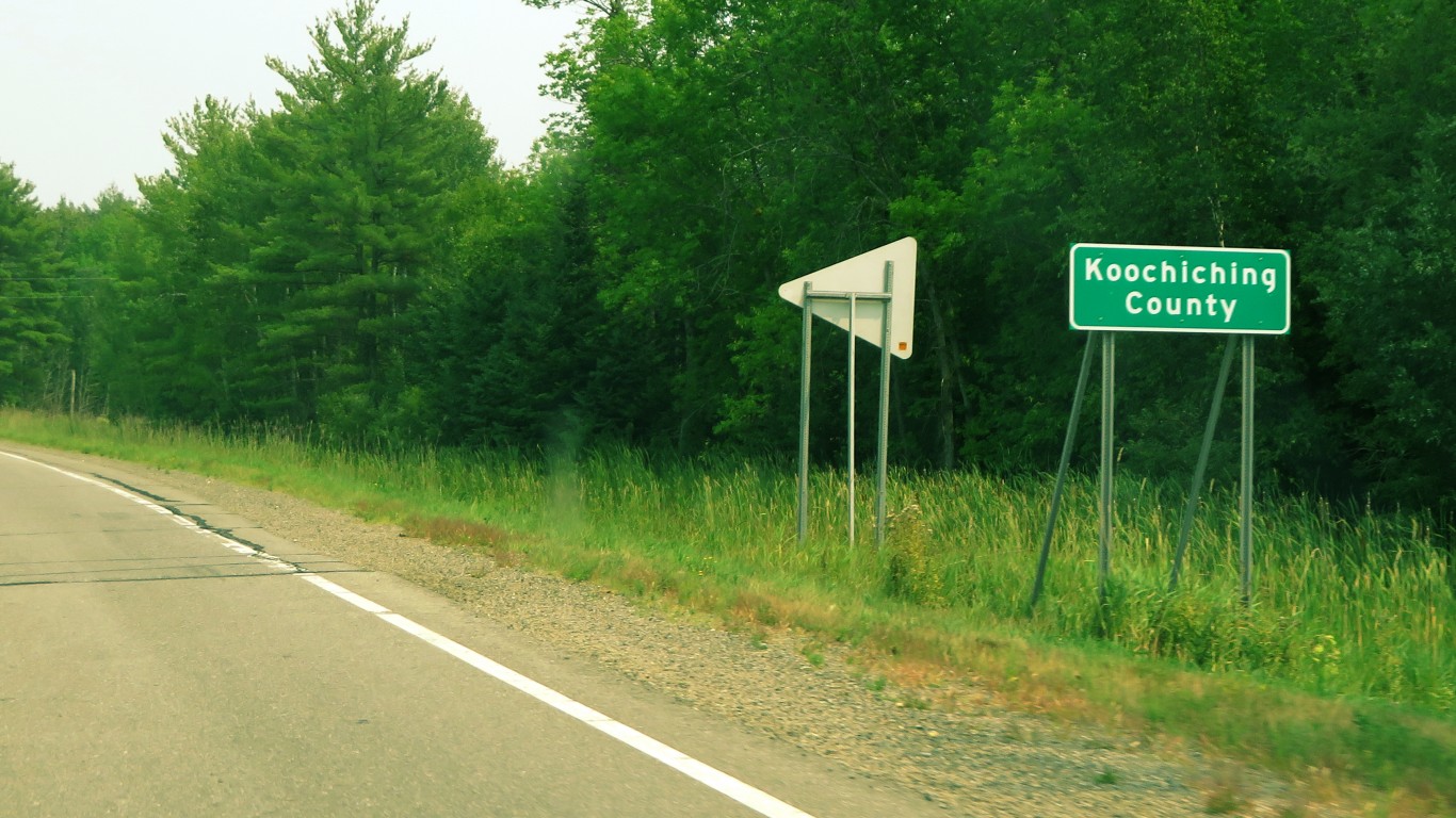 Entering Koochiching County, M... by Ken Lund