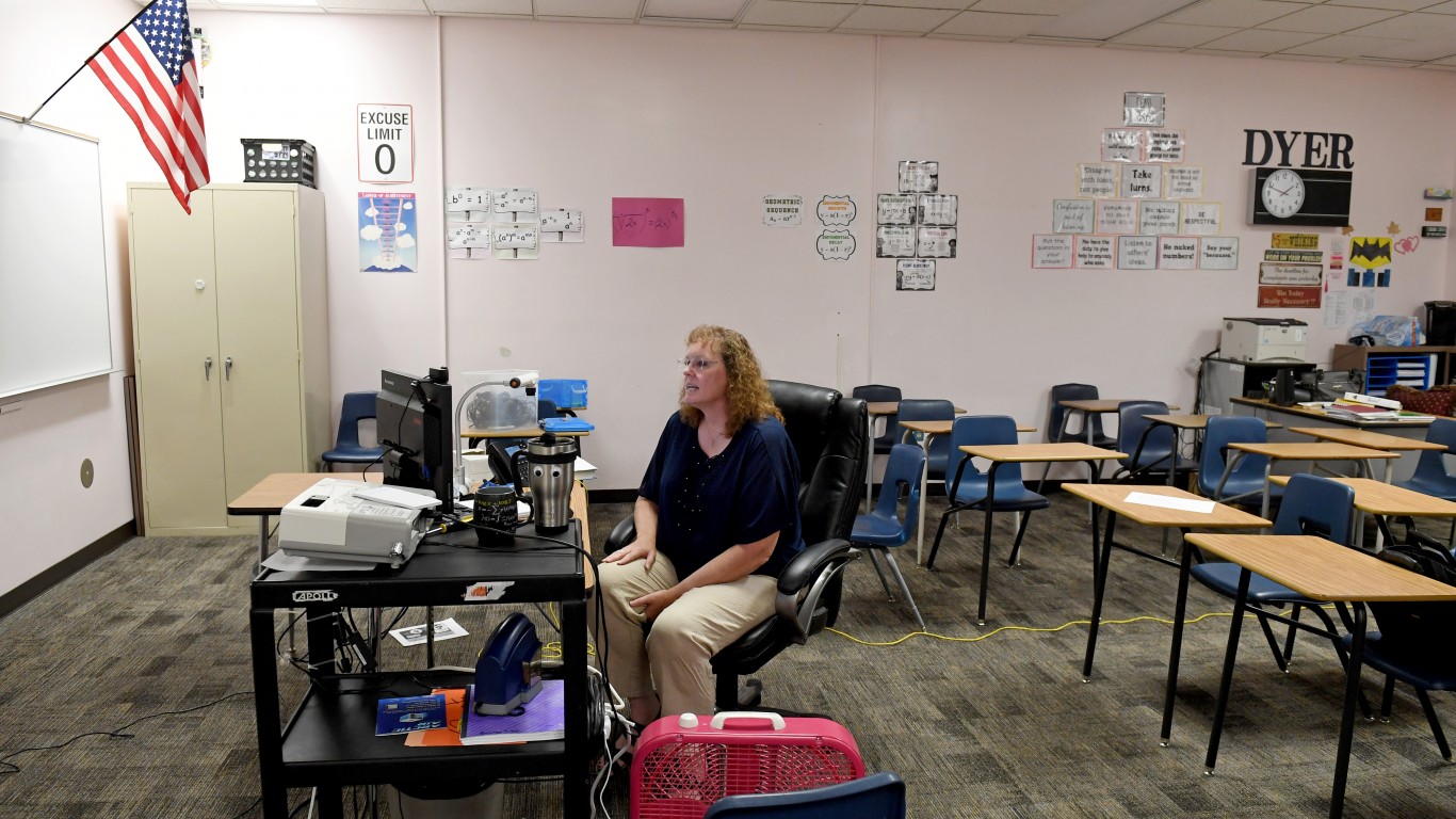 These States Pay Their Teachers The Least