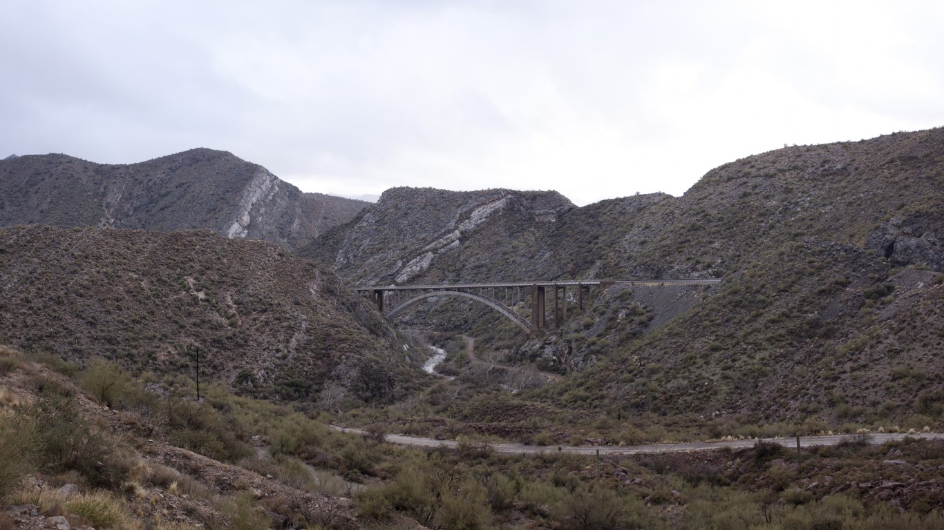 Queen Creek Bridge by Alan Stark