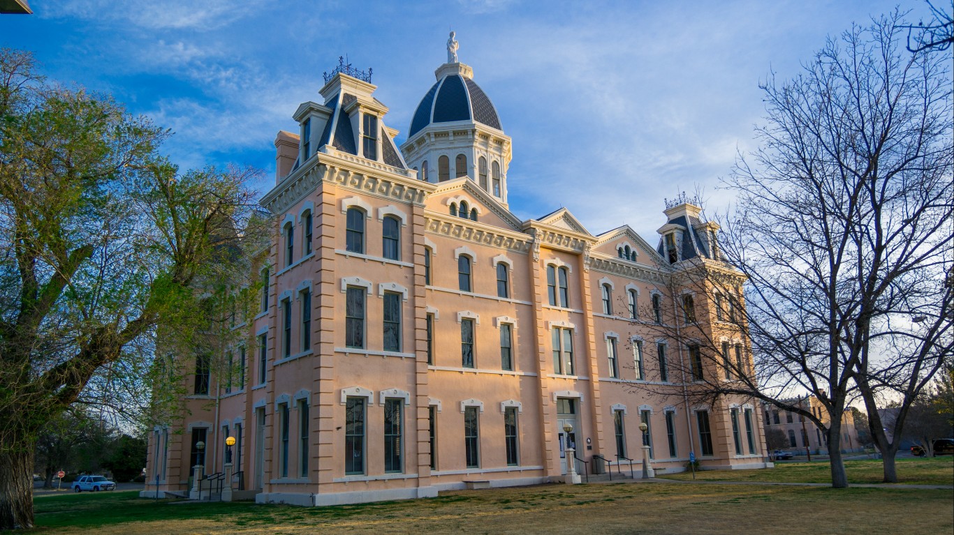 Presidio County Courthouse by Nan Palmero