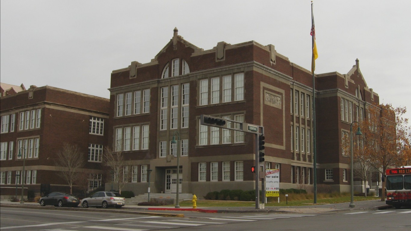 Old Albuquerque High School, A... by Ken Lund