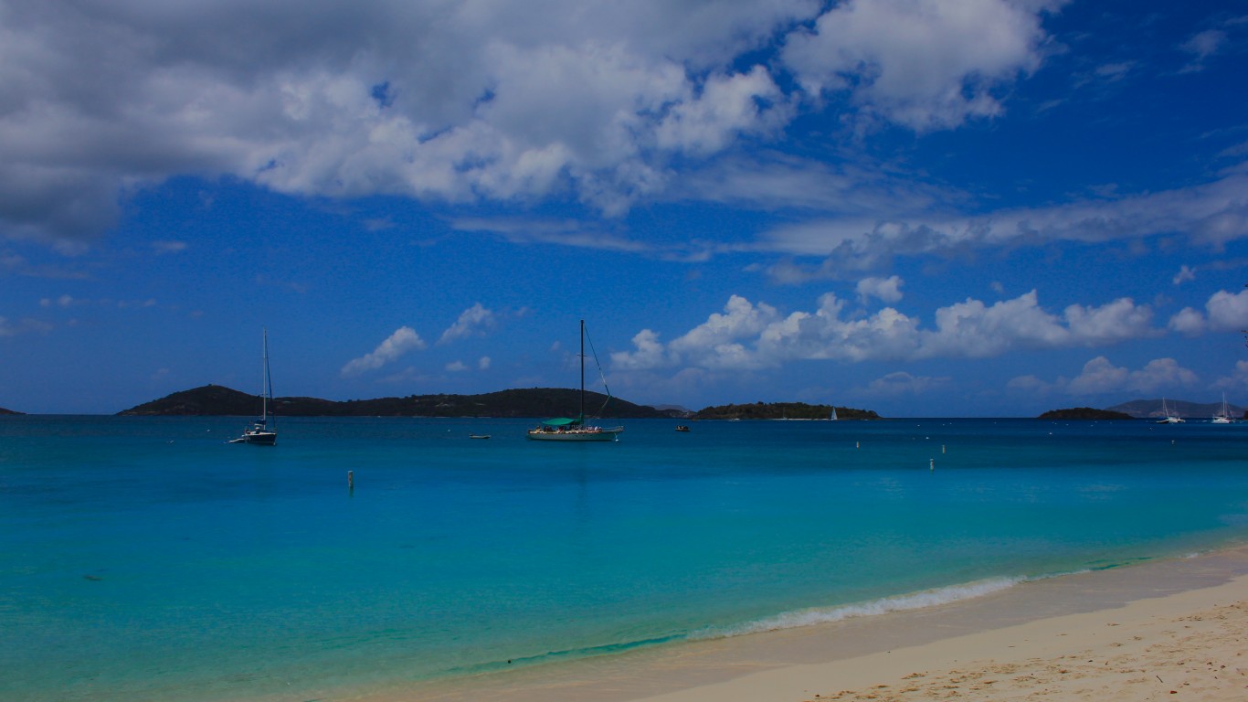 Honeymoon Beach, Virgin Island... by Navin75