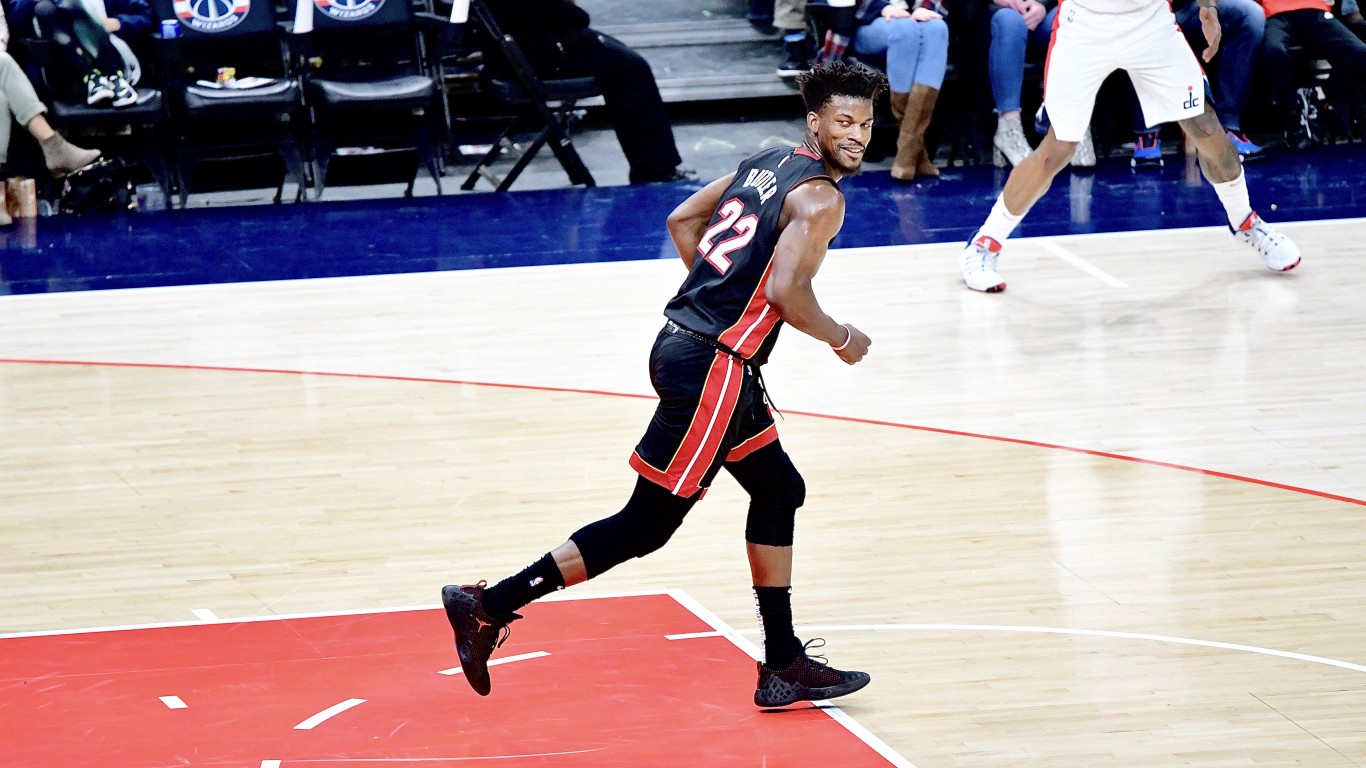 Heat Jimmy Butler smirk by All-Pro Reels