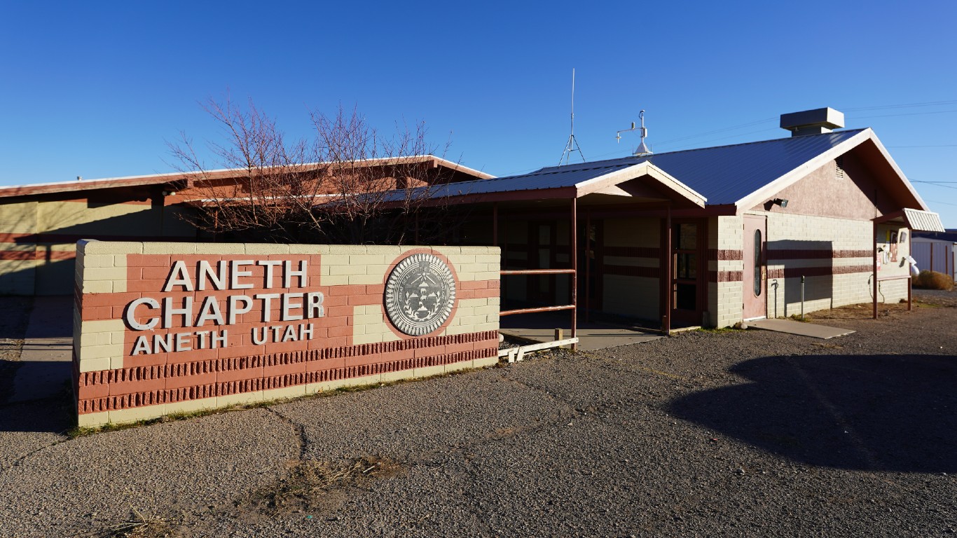 Aneth Chapter House in November 2018 by Steven Baltakatei Sandoval