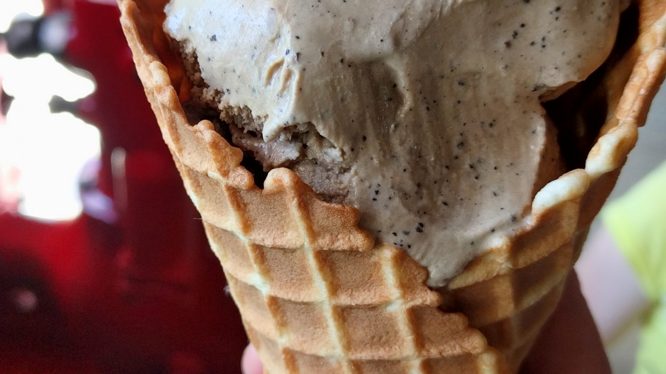 Turkish coffee ice cream from McConnells by Ruth Hartnup