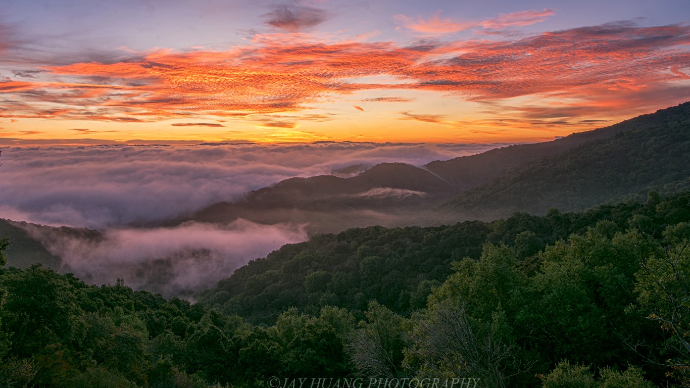 Morning Valley by Jay Huang