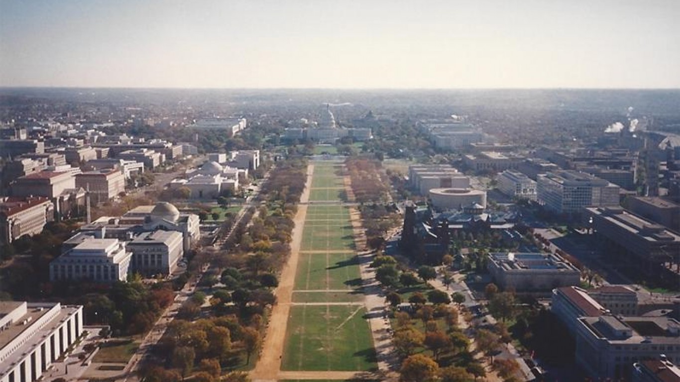 East View from Washington Monu... by InSapphoWeTrust