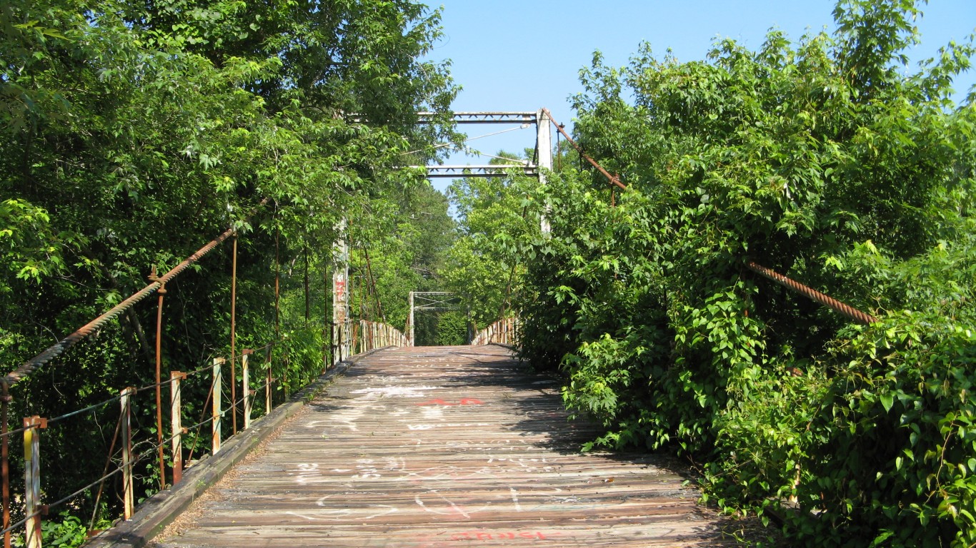 Swinging Bridge by NatalieMaynor