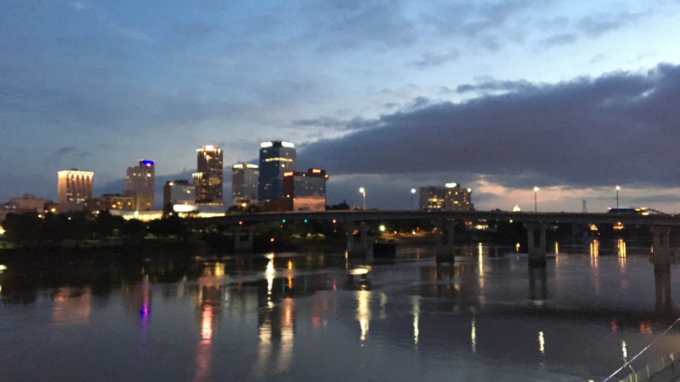 Junction Bridge - Little Rock,... by Shannon McGee