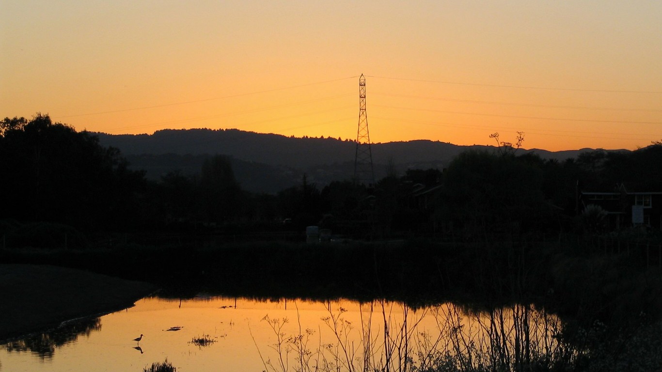 Foster City Sunset by Peter Kaminski