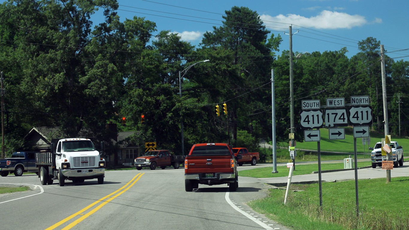 AL174 West at US411 Signs - Od... by formulanone