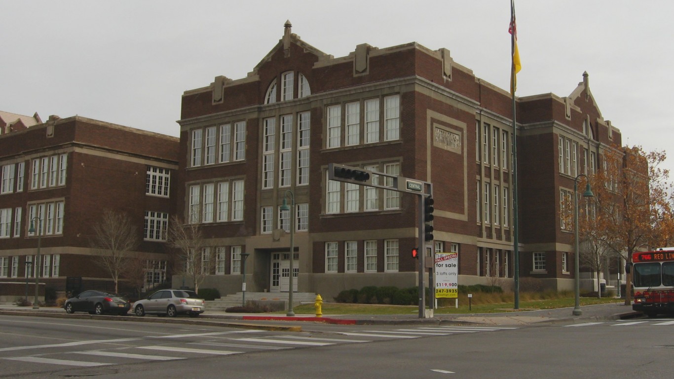 Old Albuquerque High School, A... by Ken Lund