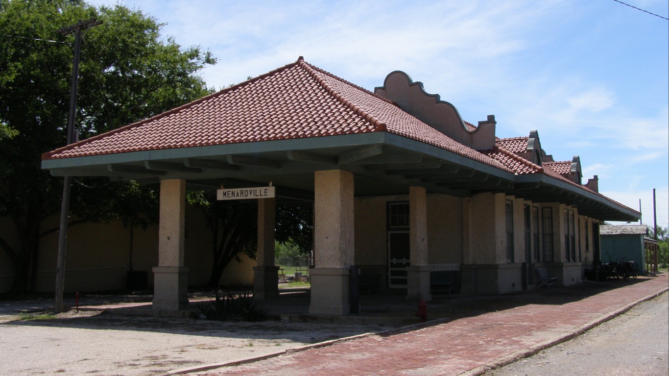 Menard, Texas Depot by amboo who?