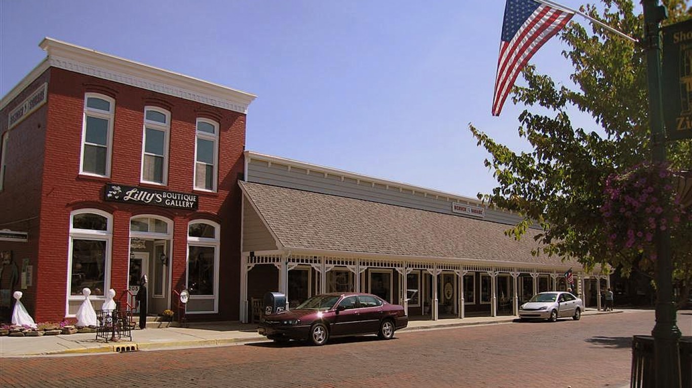 Downtown Zionsville by Paula Henry