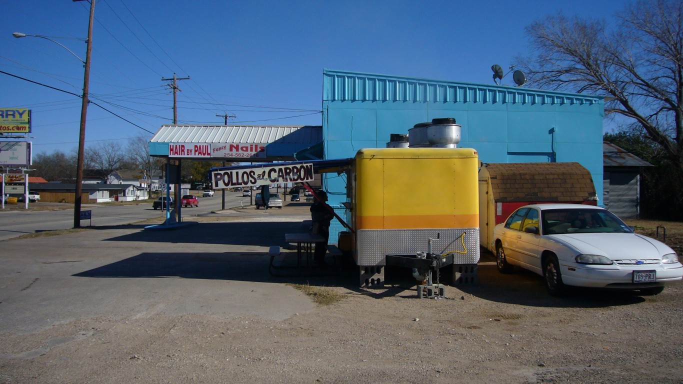 Taco Truck, Mexia, Texas by Jo Guldi