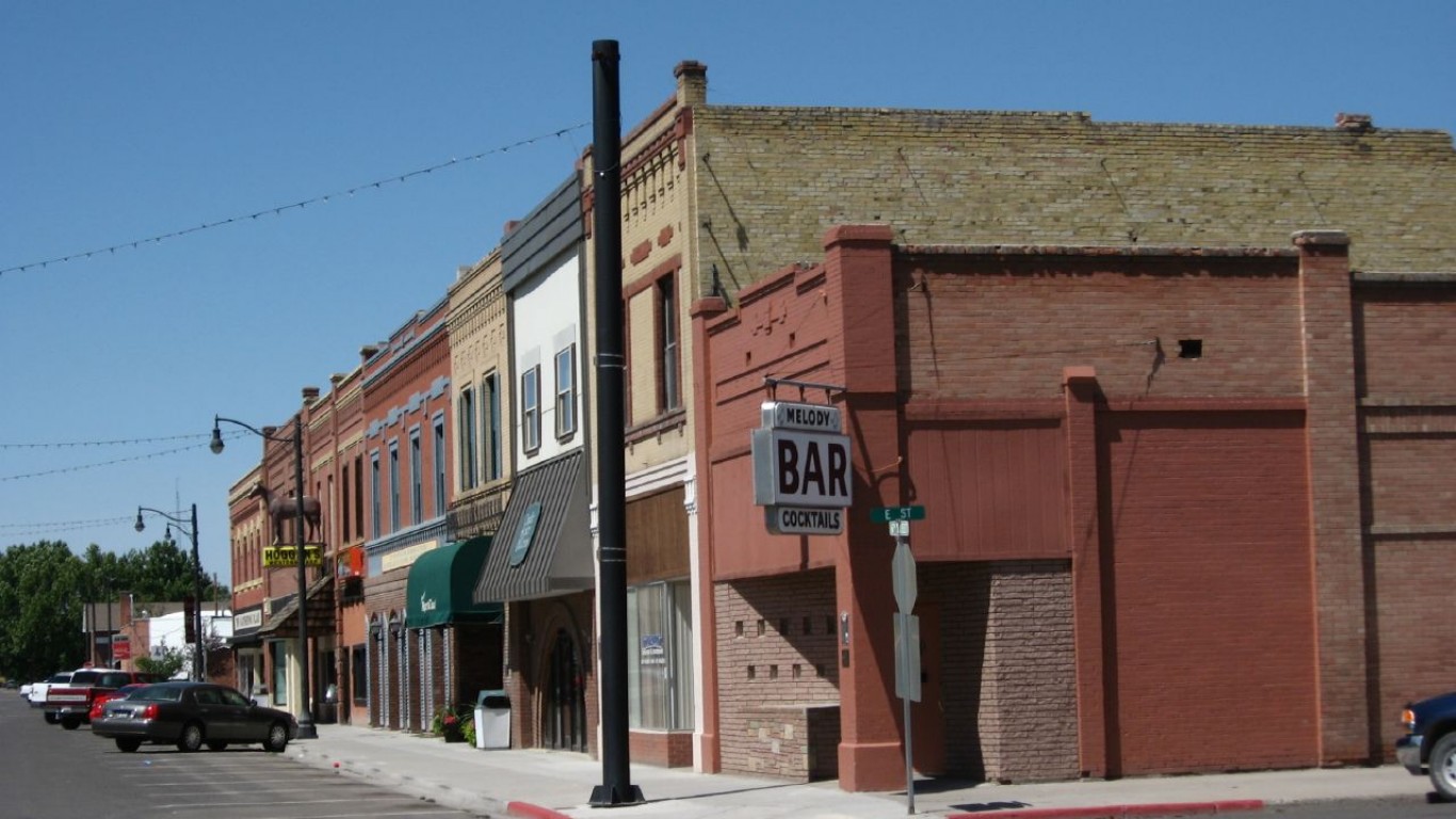 Downtown Rupert, Idaho by Ken Lund