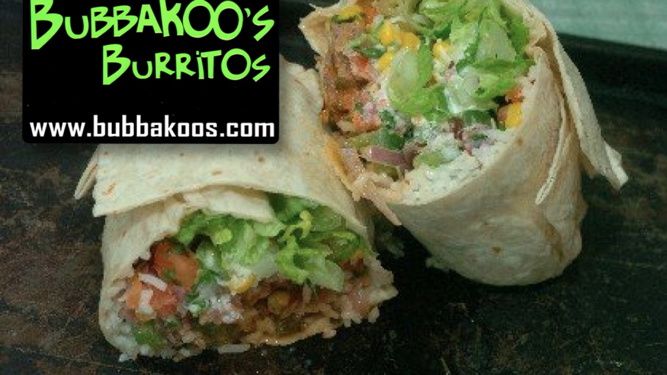 Bubbakoo&#039;s Burrito&#039;s Stickers by StickerGiant Custom Stickers &amp; Labels