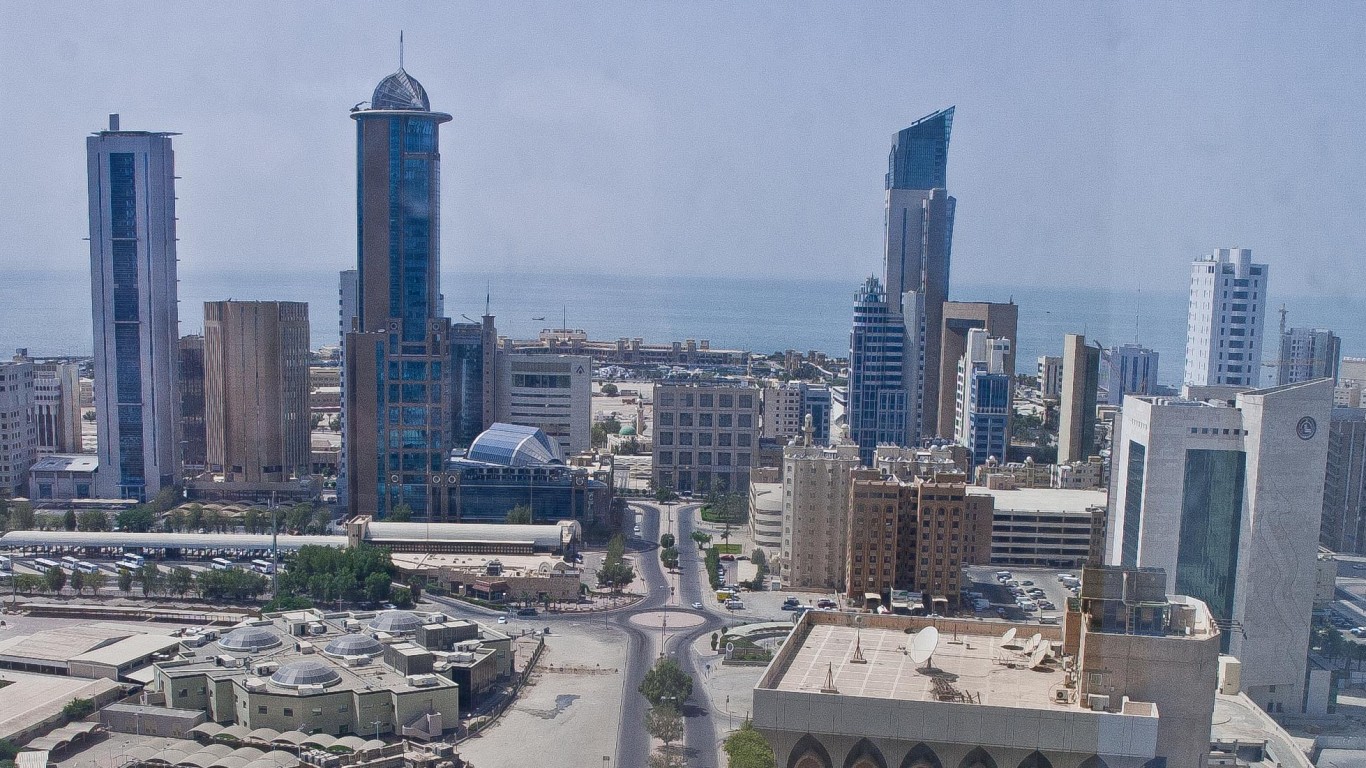 Kuwait City Skyline by Jack Versloot