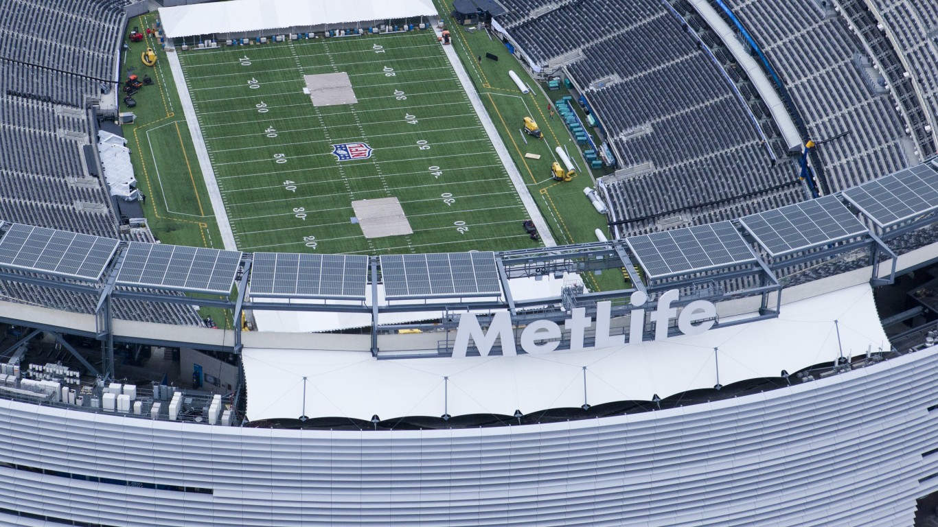 Metlife Stadium Meadowlands Ne... by Anthony Quintano