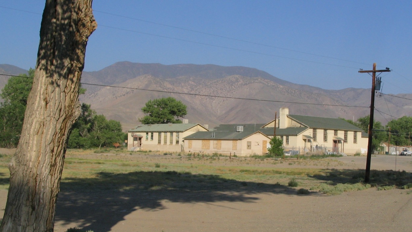 Old Building in Schurz, Nevada by Ken Lund