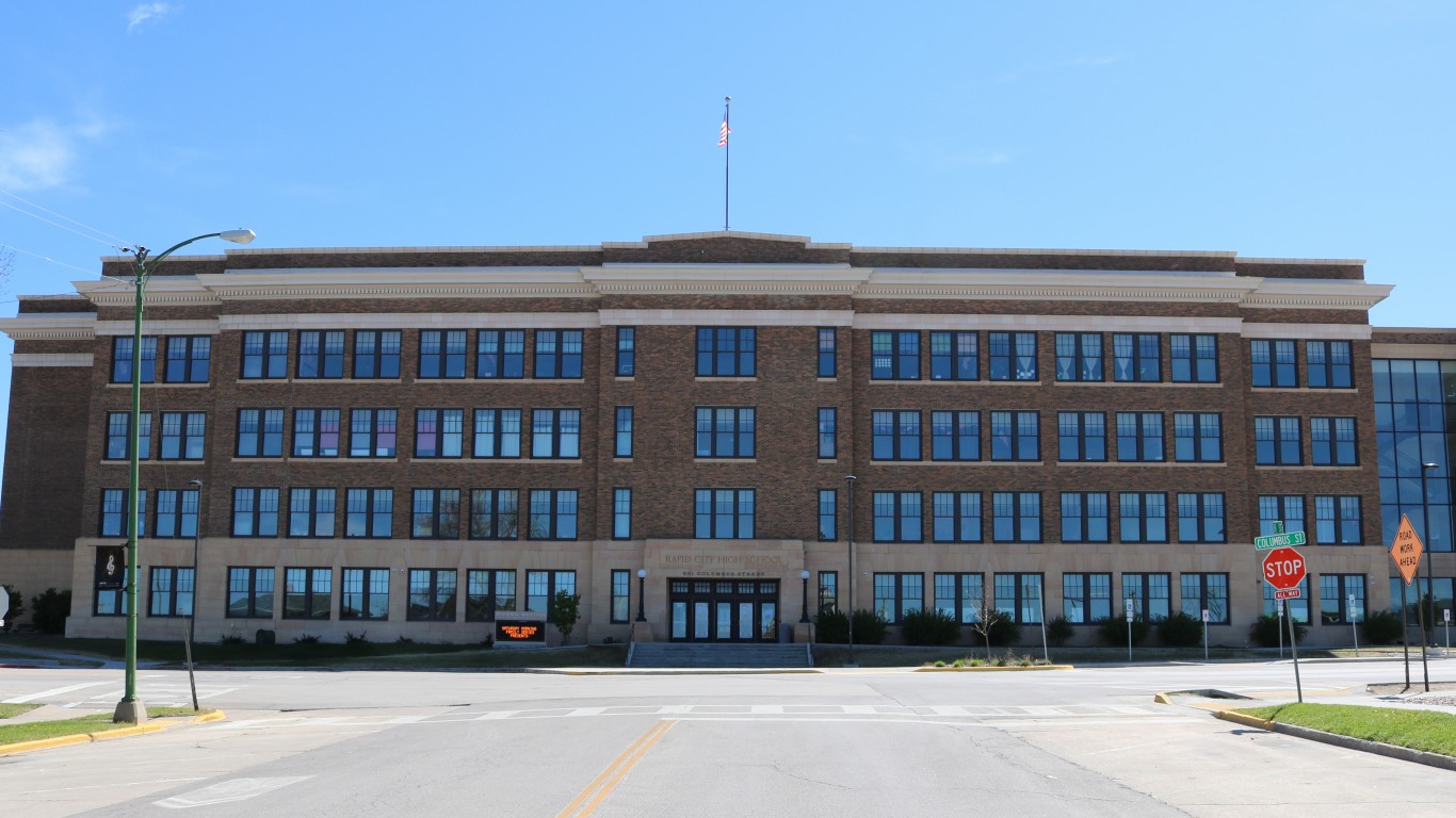 Rapid City High School by Jeffrey Beall