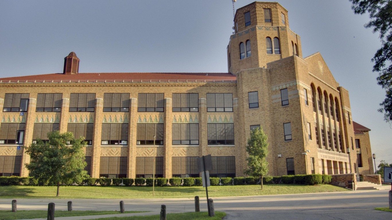 Maine East High School by BWChicago