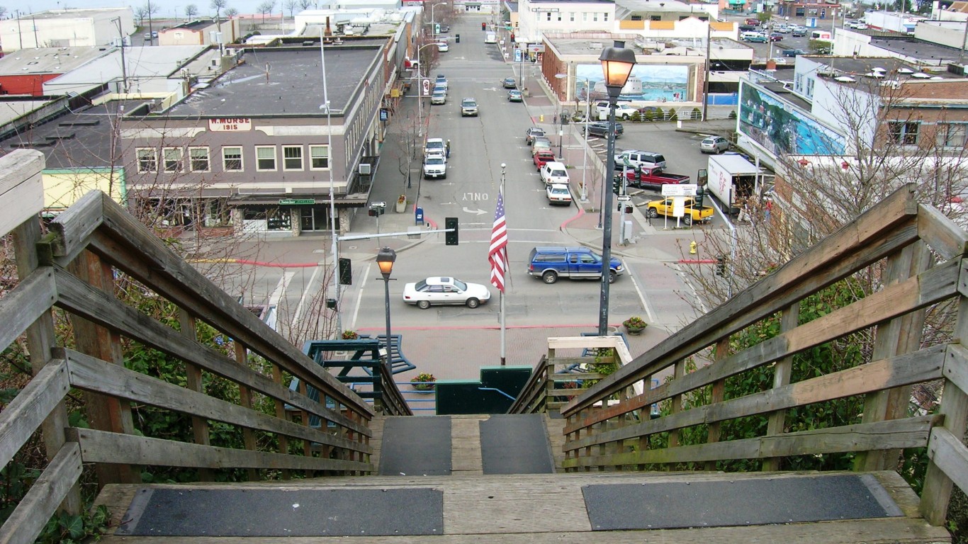 Downtown Port Angeles by brewbooks