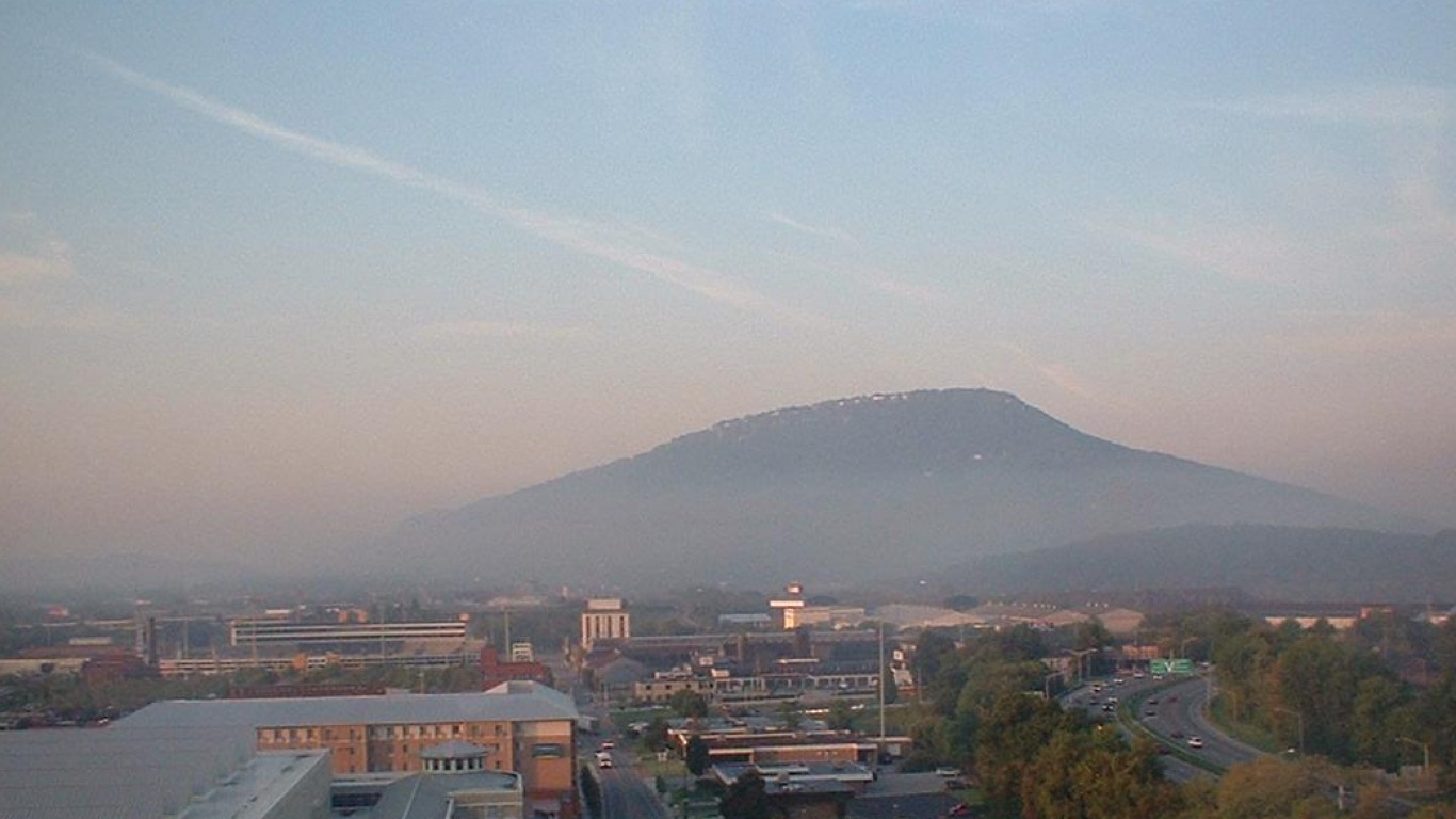 Morning Fog and Lookout Mounta... by Brent Moore