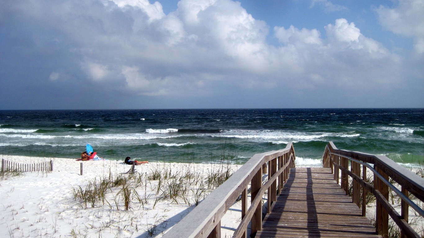 Santa Rosa Island, Pensacola, ... by Tobin