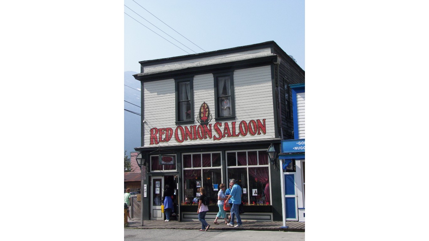 Red Onion Saloon in Skagway by Wknight94