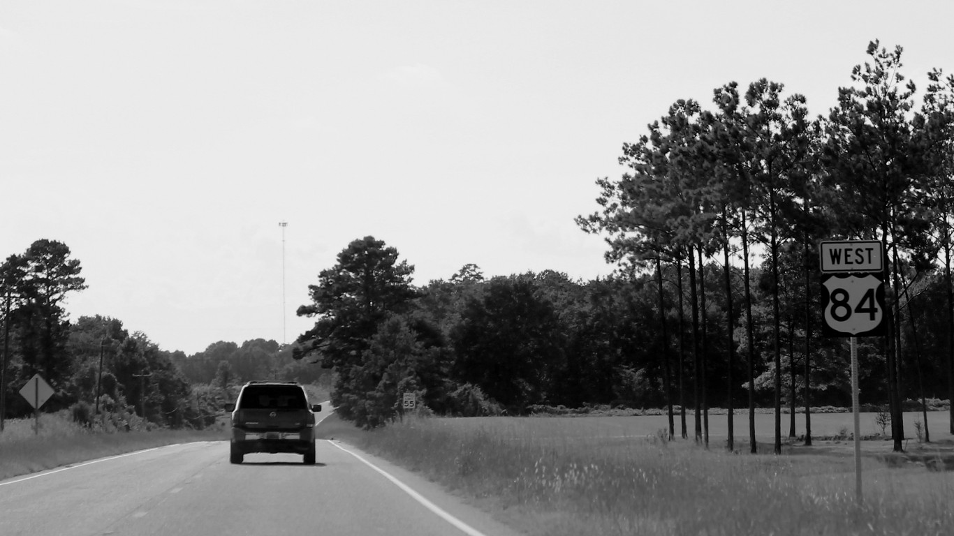 US84 West Sign - Conecuh Count... by formulanone