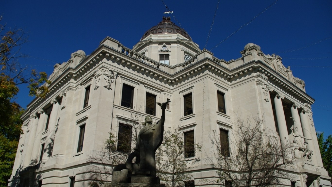 Monroe County Courthouse by StevenW.