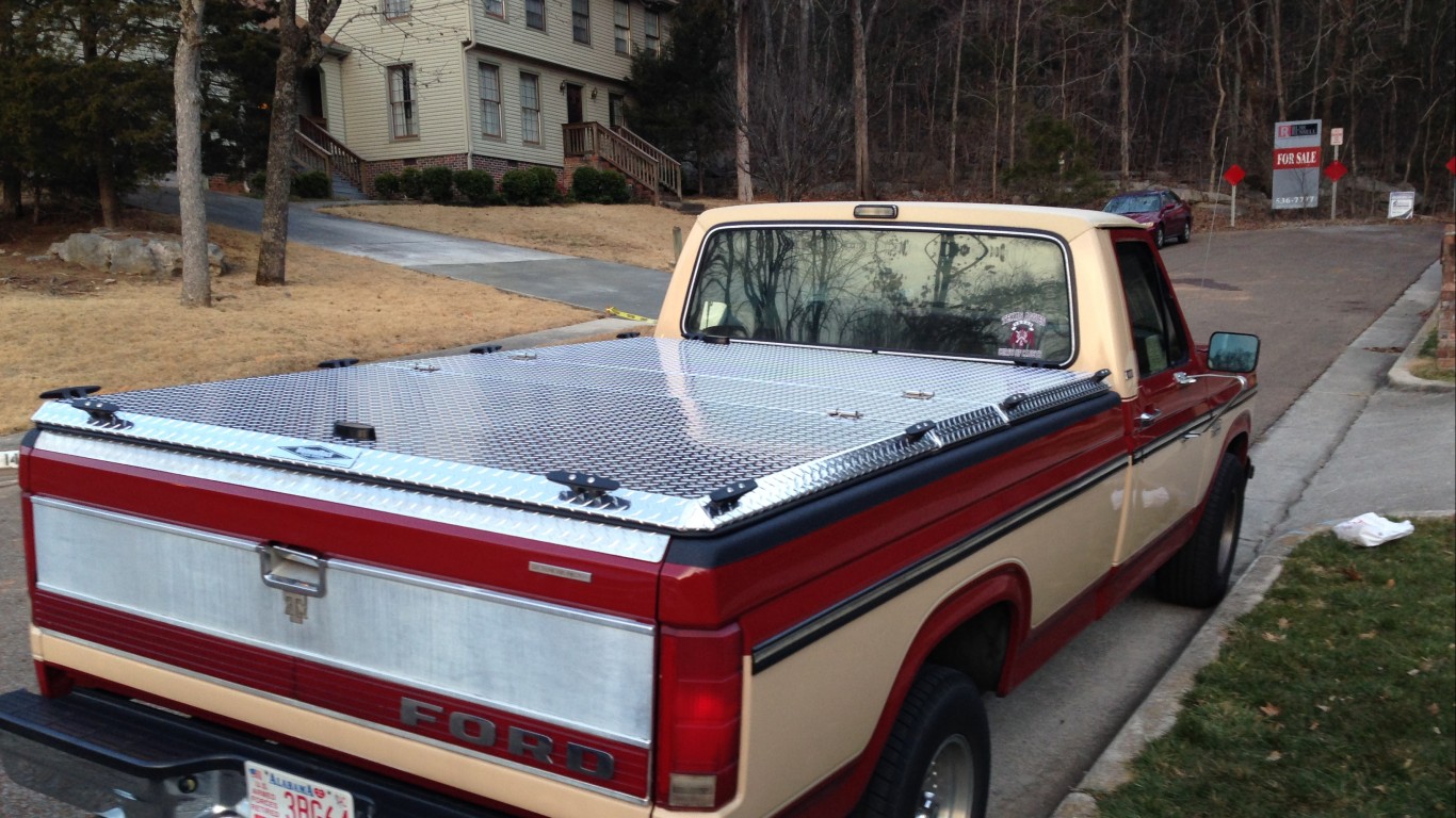 A Heavy Duty Truck Cover on a ... by DiamondBack Covers