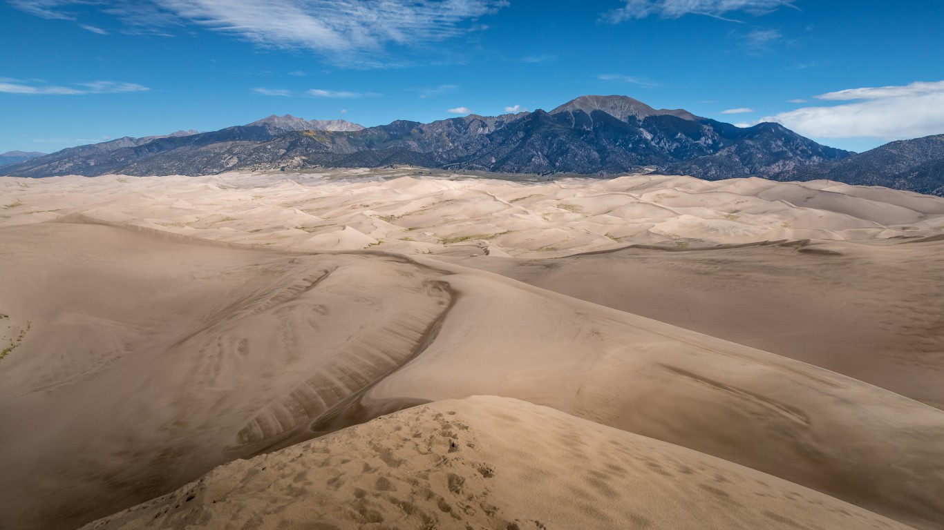 mt herard from dunefield by Christian Collins