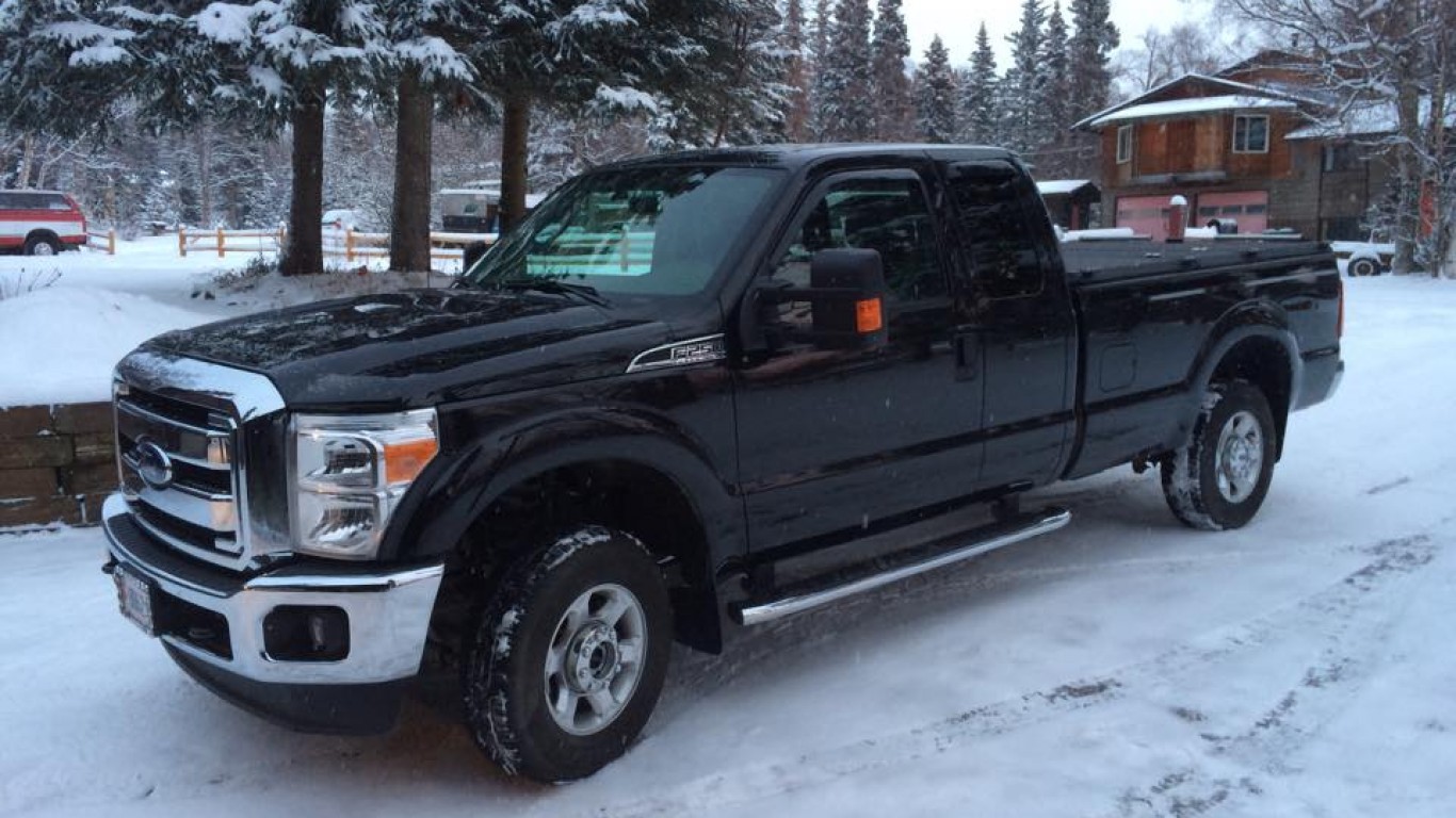 A Heavy Duty Truck Cover on a ... by DiamondBack Covers