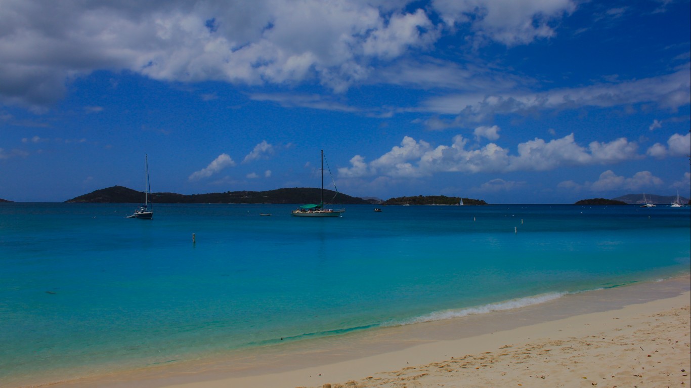 Honeymoon Beach, Virgin Island... by Navin75