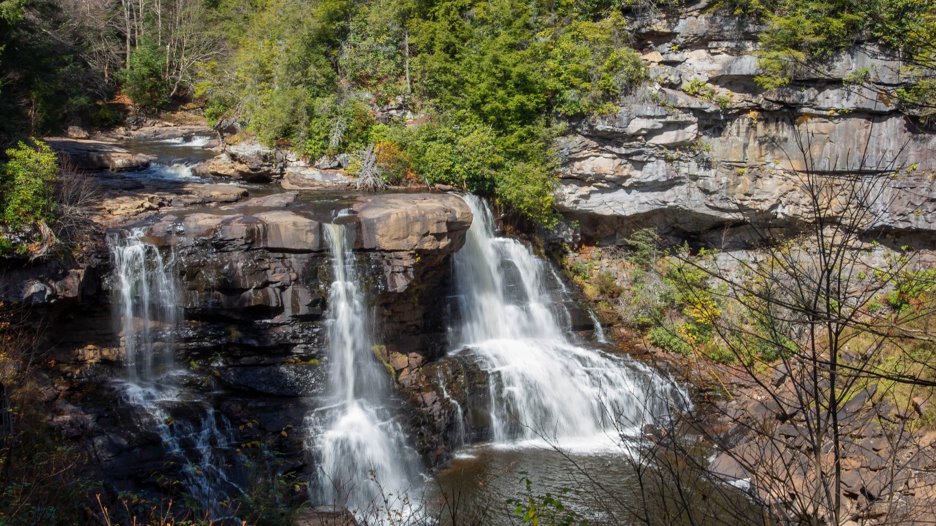 Blackwater Falls by David Brossard