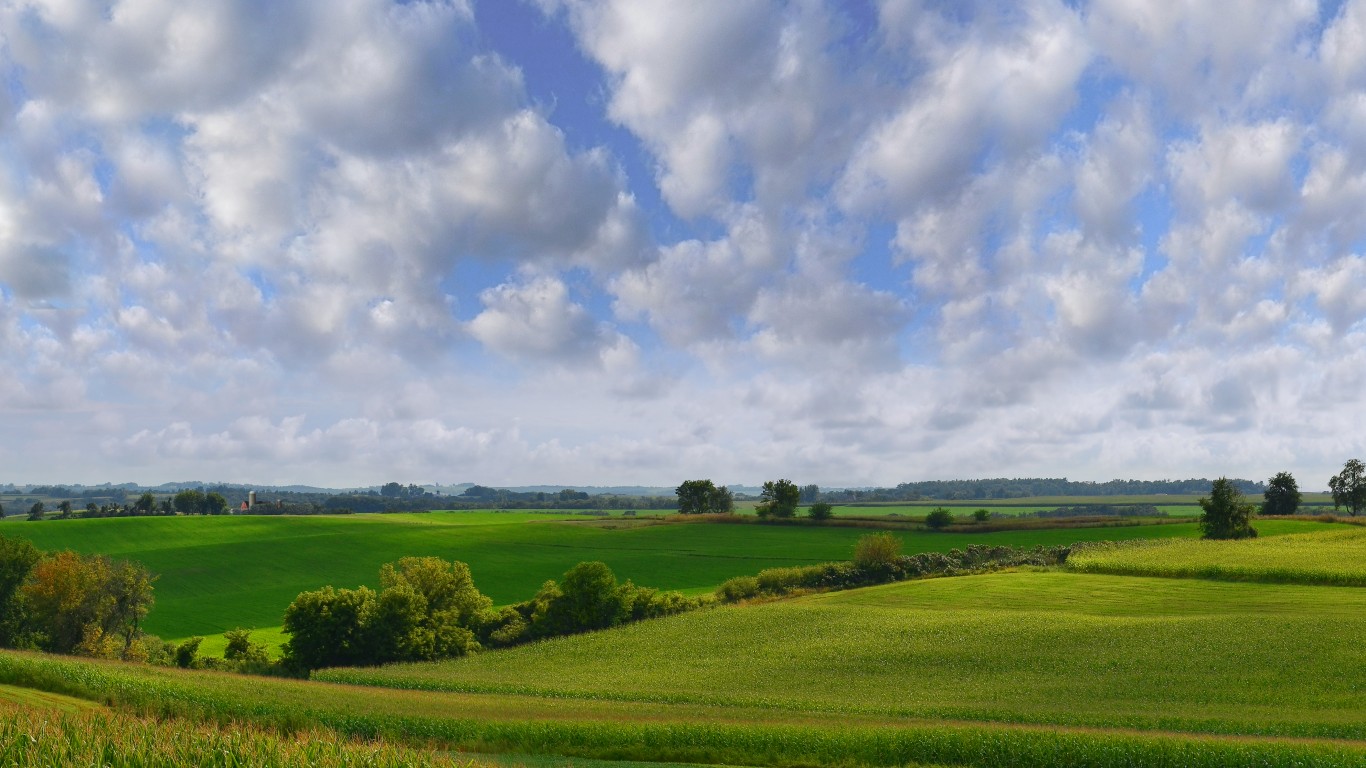 Dane County Wisconsin farm lan... by Richard Hurd