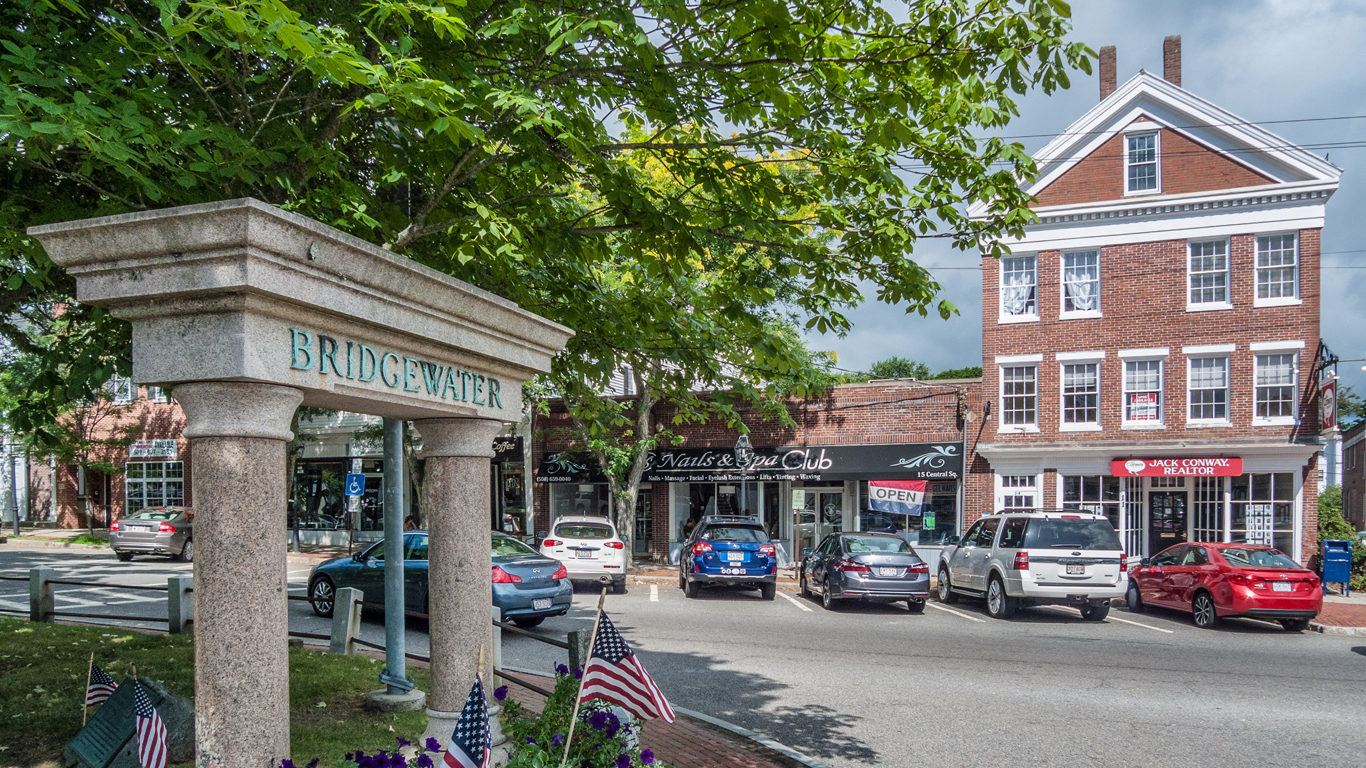 Bridgewater Central Square, Massachusetts by Kenneth C. Zirkel