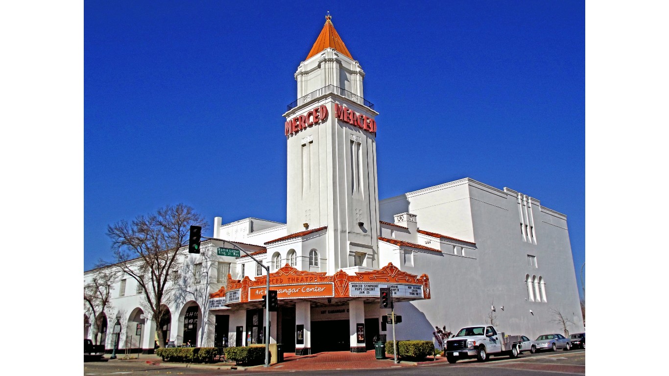 Merced Theatre by Mark Miller