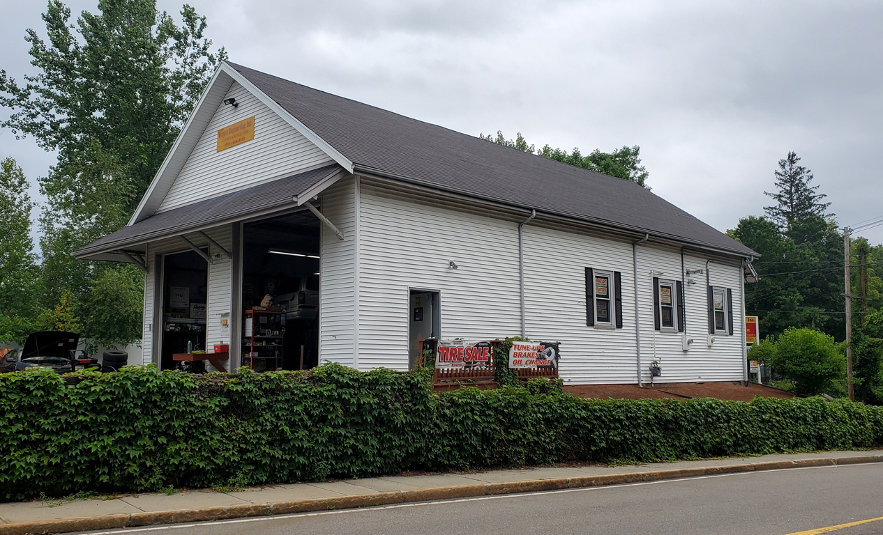 East Walpole freight house, July 2021 by Pi.1415926535