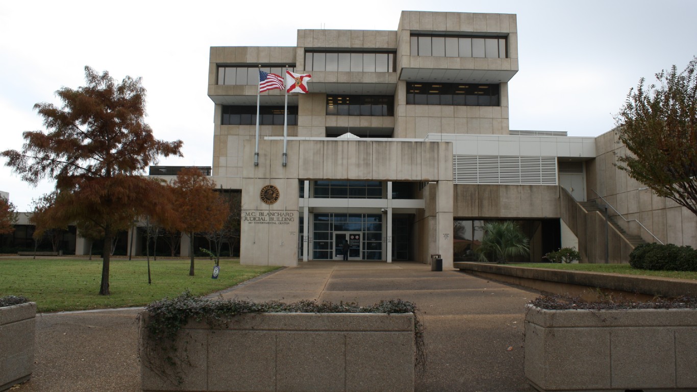 Pensacola, FL, Courthouse, Escambia County, 12-16-2010 (2) by Georgia Guercio