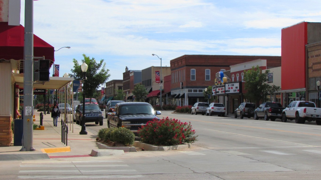 Downtown Kingfisher, OK September 2014 by Yamauchi