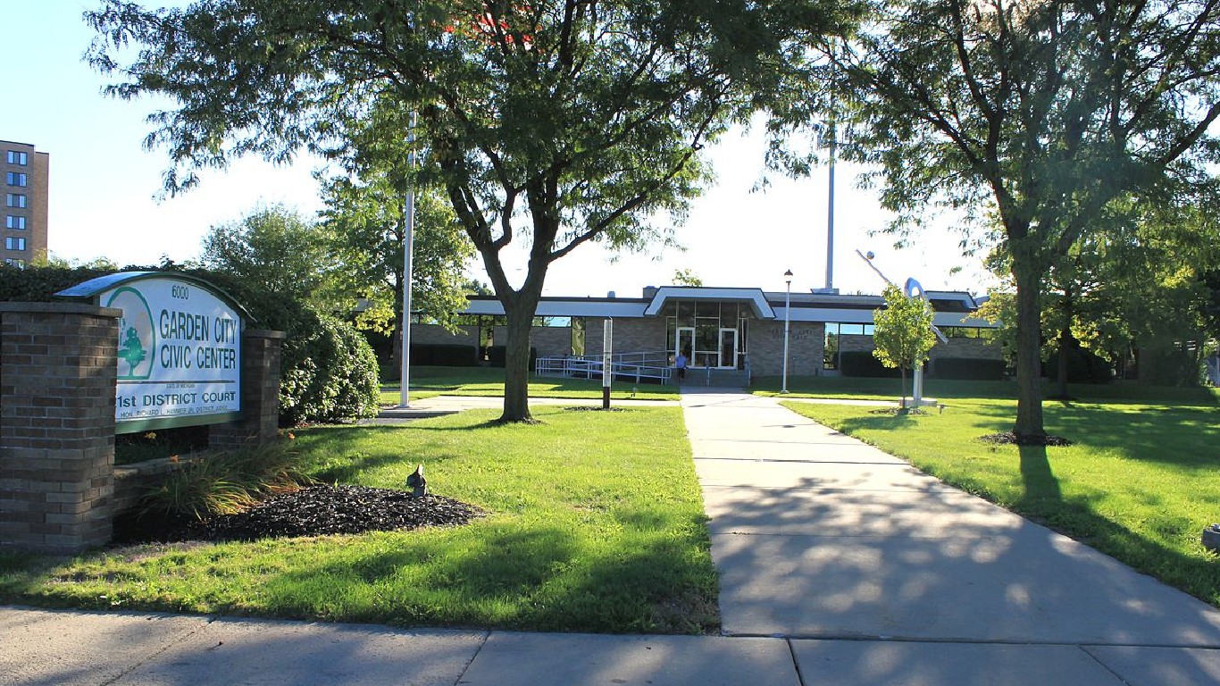 Garden City Michigan City Hall by Dwight Burdette