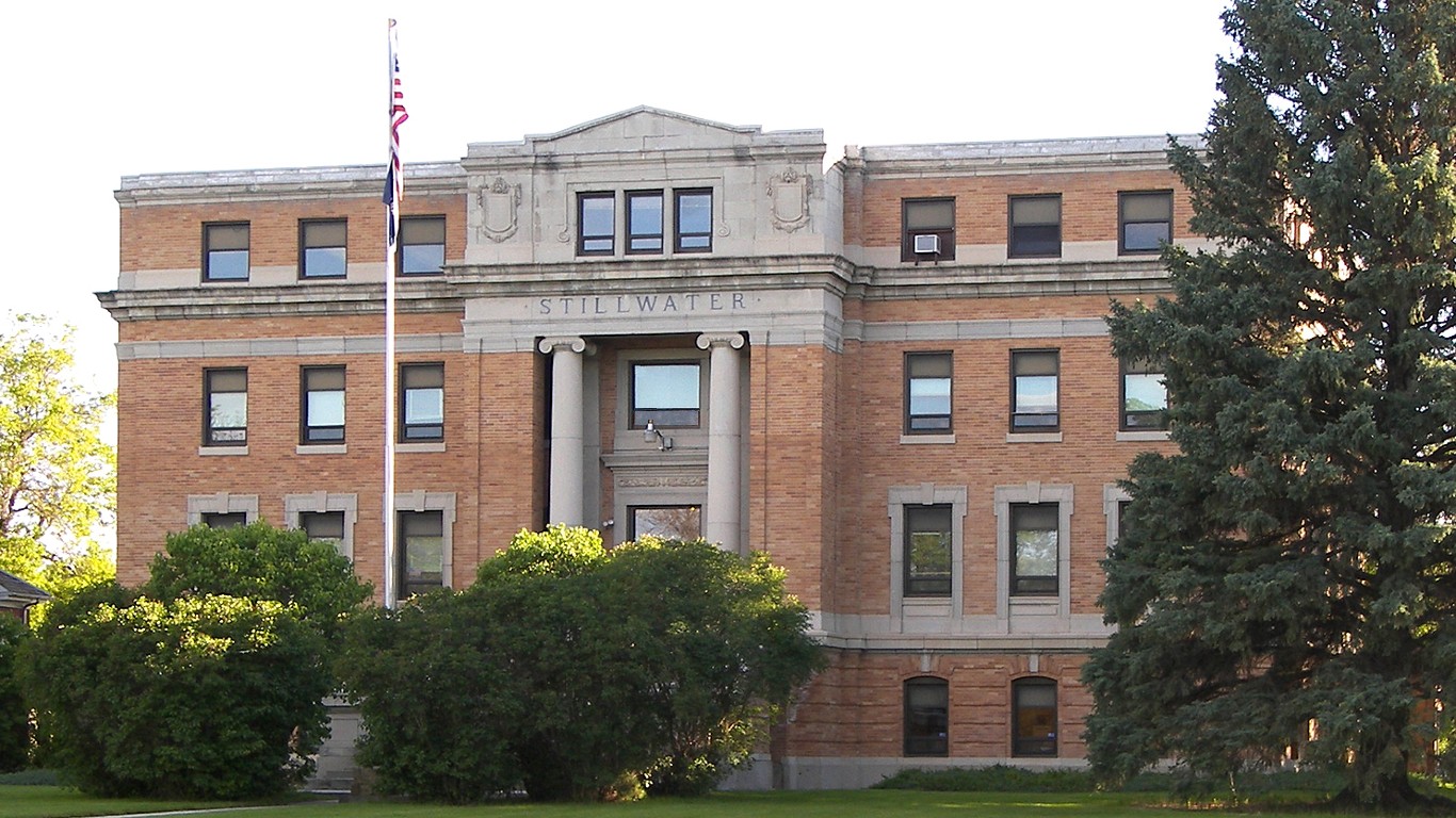 Stillwater county courthouse by Larry D. Moore