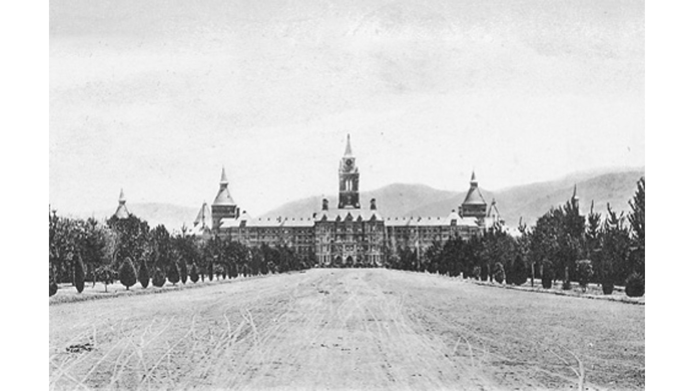 Napa State Hospital c. 1900 by Unknown author - Kirkbride Buildings