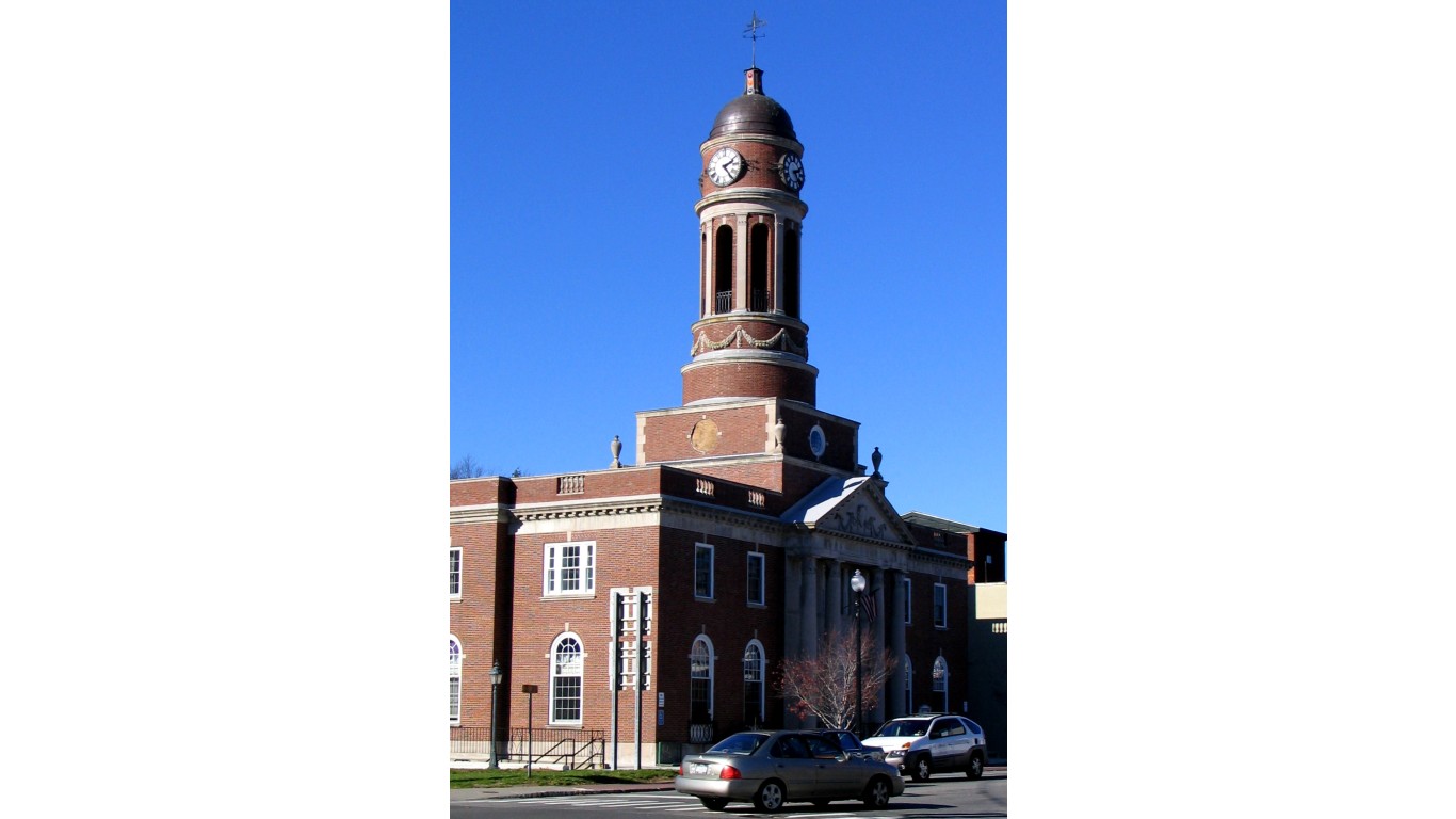 Saranac Lake - Harrietstown Hall by Mwanner