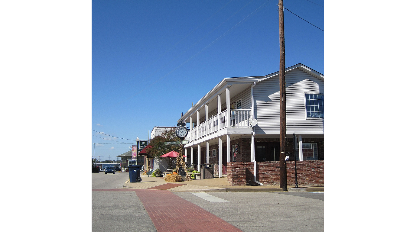 Olive Branch MS 060 Historic Downtown by Thomas R Machnitzki 