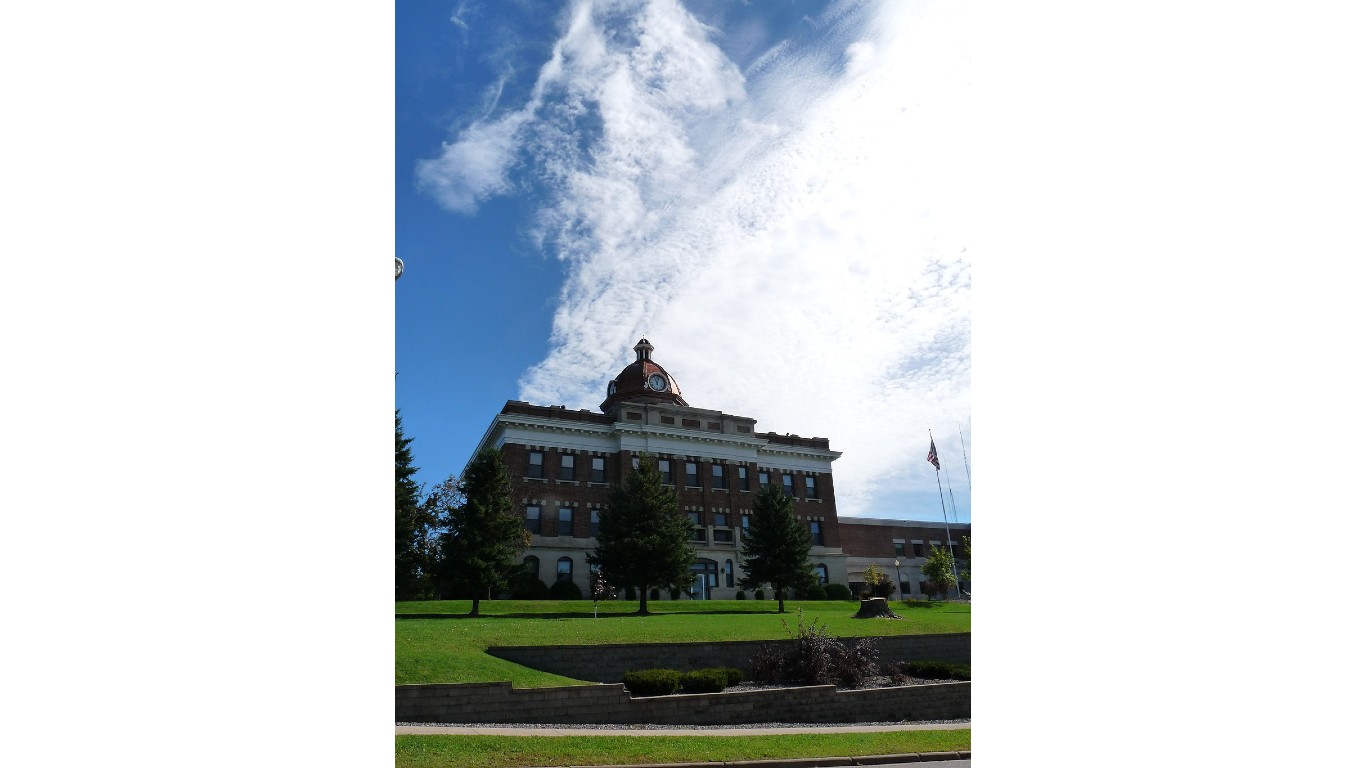 Taylor County Courthouse Medford Wisconsin by Jeff the quiet